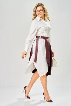 Костюм с платьем 1008 белый ARTELLA