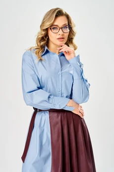 Костюм с платьем 1008 голубой ARTELLA