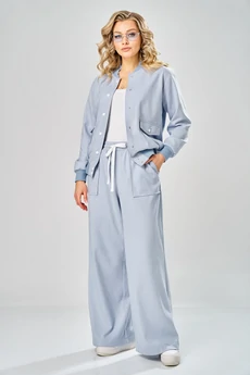 Костюм брючный 1033 голубой ARTELLA