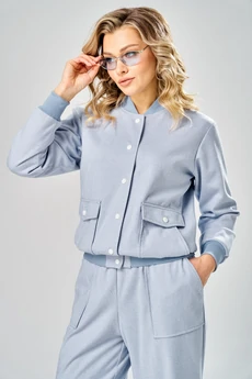 Костюм брючный 1033 голубой ARTELLA