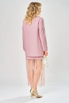 Костюм с юбкой 1039 палевая роза ARTELLA