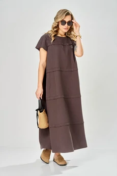 Платье 1040 шоколад ARTELLA