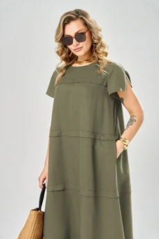 Платье 1040 хаки ARTELLA