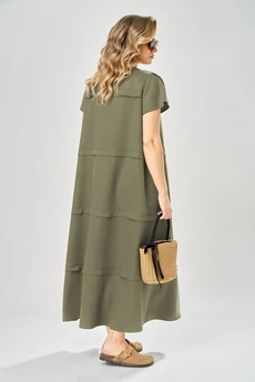Платье 1040 хаки ARTELLA
