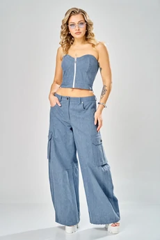 Топ 1045 голубой ARTELLA