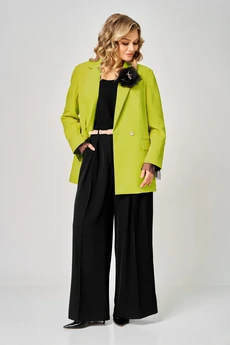 Костюм брючный + манжеты 1047 лайм ARTELLA