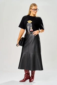 Юбка 237 черный AVA fashion