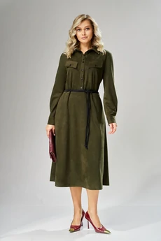 Платье 239 хаки AVA fashion