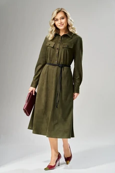 Платье 239 хаки AVA fashion