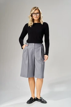 Бермуды 241 серый AVA fashion