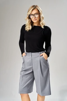 Бермуды 241 серый AVA fashion