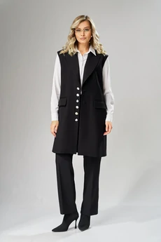 Жилет 242 черный AVA fashion