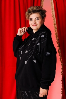 Джемпер 027 серебро AVA fashion