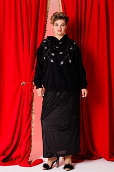 Джемпер 027 серебро AVA fashion