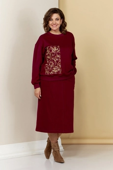 Костюм с юбкой 039-01 AVA fashion