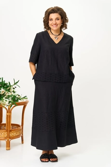 Котсюм с юбкой 127 AVA fashion