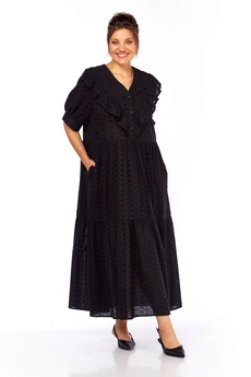 Платье 130 черный AVA fashion