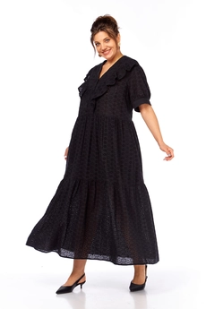 Платье 130 черный AVA fashion
