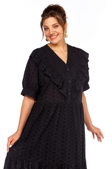 Платье 130 черный AVA fashion
