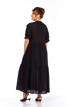 Платье 130 черный AVA fashion