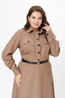 Платье 160 капучино AVA fashion