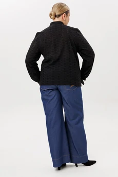 Блузка 168 черный AVA fashion