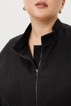 Бомбер 169 черный AVA fashion