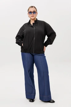 Бомбер 169 черный AVA fashion