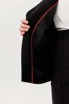 Костюм брючный 175 черный AVA fashion