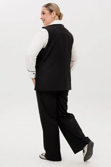 Костюм брючный 175 черный AVA fashion