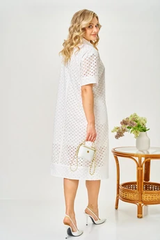 Платье 188 молочный AVA fashion