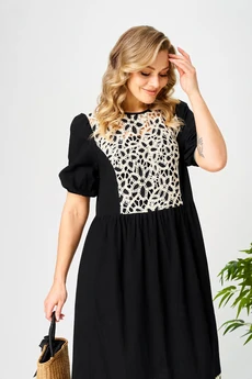 Платье 192 черный AVA fashion