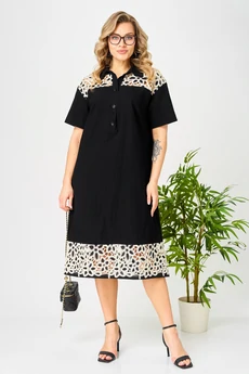 Платье 193 черный AVA fashion