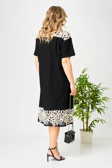 Платье 193 черный AVA fashion