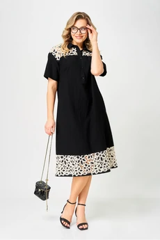 Платье 193 черный AVA fashion