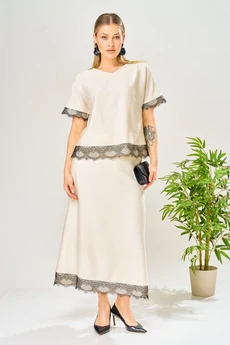 Костюм с юбкой 196 AVA fashion