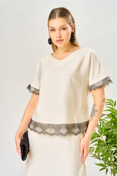 Костюм с юбкой 196 AVA fashion