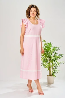 Платье 200 розовый AVA fashion