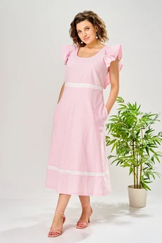 Платье 200 розовый AVA fashion