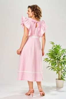 Платье 200 розовый AVA fashion