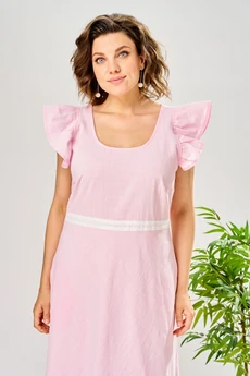 Платье 200 розовый AVA fashion