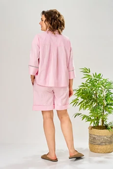Костюм с шортами 202 розовый AVA fashion