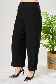 Костюм брючный 204 черный AVA fashion
