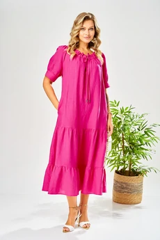 Платье 211 фуксия AVA fashion