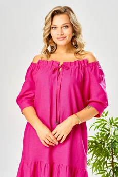Платье 211 фуксия AVA fashion