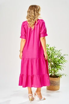 Платье 211 фуксия AVA fashion