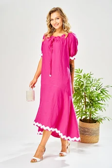 Платье 212 фуксия AVA fashion