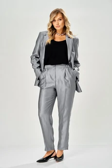 Костюм брючный 220 серый AVA fashion