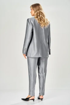 Костюм брючный 220 серый AVA fashion