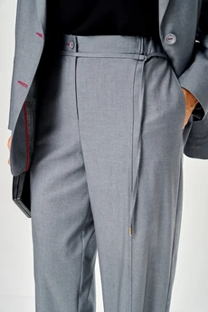 Костюм брючный 222 серый AVA fashion